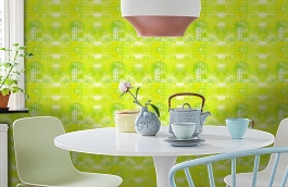 Обои 511-1 фото в интерьере кухни превью