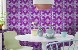 Обои 511-3 фото в интерьере кухни превью