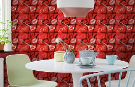 Обои 516-2 фото в интерьере кухни превью