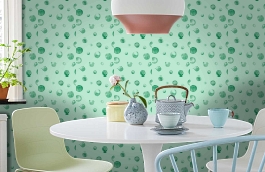 Обои 6100023 фото в интерьере кухни превью