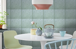 Обои 6530-6 фото в интерьере кухни превью