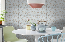 Обои 80801 фото в интерьере кухни превью