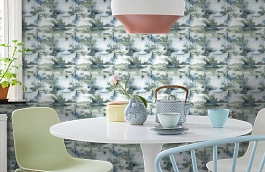 Обои 90312 фото в интерьере кухни превью