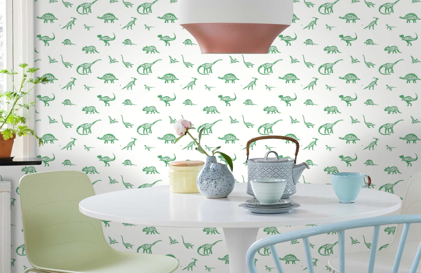 Обои 90902 фото в интерьере кухни