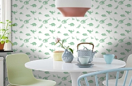 Обои 90902 фото в интерьере кухни превью