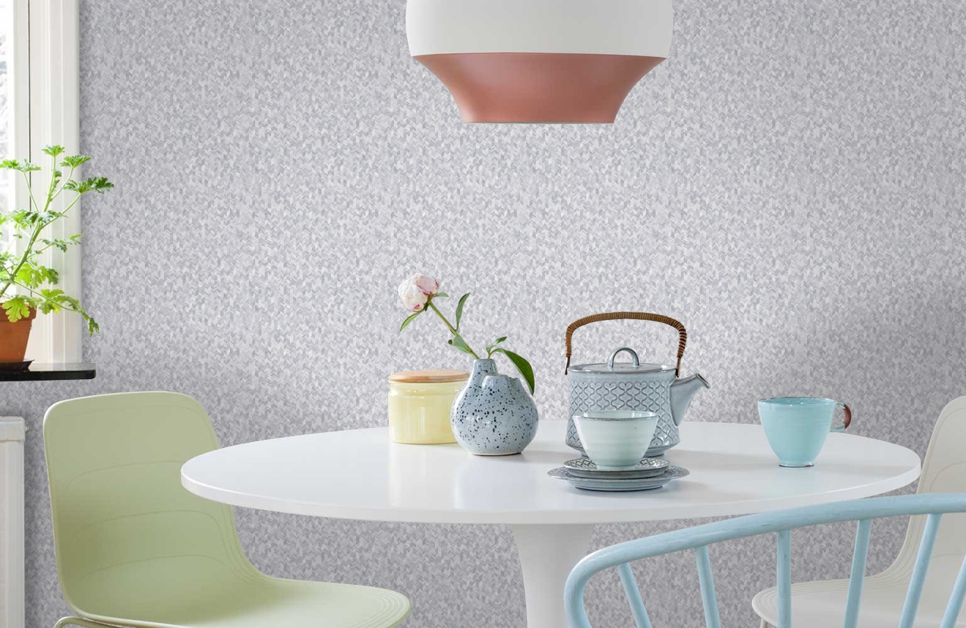 Обои 91295 фото в интерьере кухни