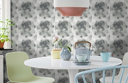 Обои AH40500 фото в интерьере кухни превью