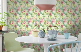 Обои AH40901 фото в интерьере кухни превью