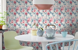 Обои AH40911 фото в интерьере кухни превью