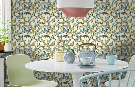 Обои BA2602 фото в интерьере кухни превью