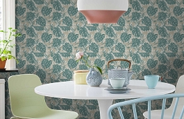 Обои CE3109 фото в интерьере кухни превью