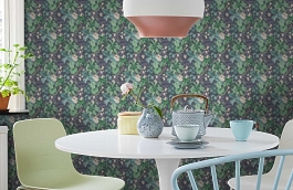 Обои CR3003 фото в интерьере кухни превью