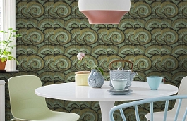 Обои DV40804 фото в интерьере кухни превью