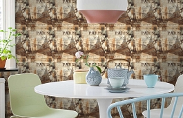 Обои EW 2102 фото в интерьере кухни превью