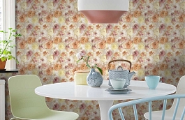 Обои FC2402 фото в интерьере кухни превью