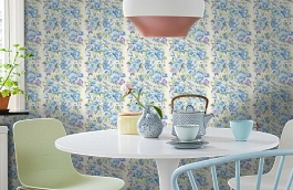 Обои FO3004 фото в интерьере кухни превью