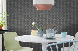 Обои JF3002 фото в интерьере кухни превью