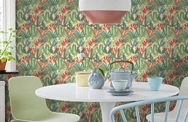 Обои JF3701 фото в интерьере кухни превью