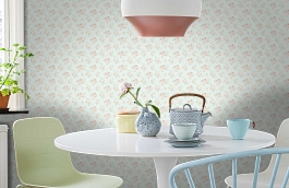 Обои LF 3104 фото в интерьере кухни превью