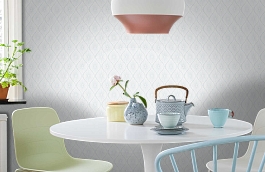 Обои LF 3203 фото в интерьере кухни превью