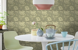 Обои 53718 фото в интерьере кухни превью