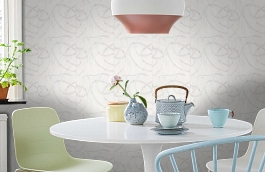 Обои 55303 фото в интерьере кухни превью