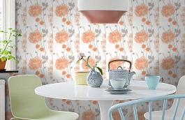 Обои 55311 фото в интерьере кухни превью