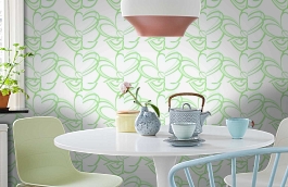 Обои 55610 фото в интерьере кухни превью