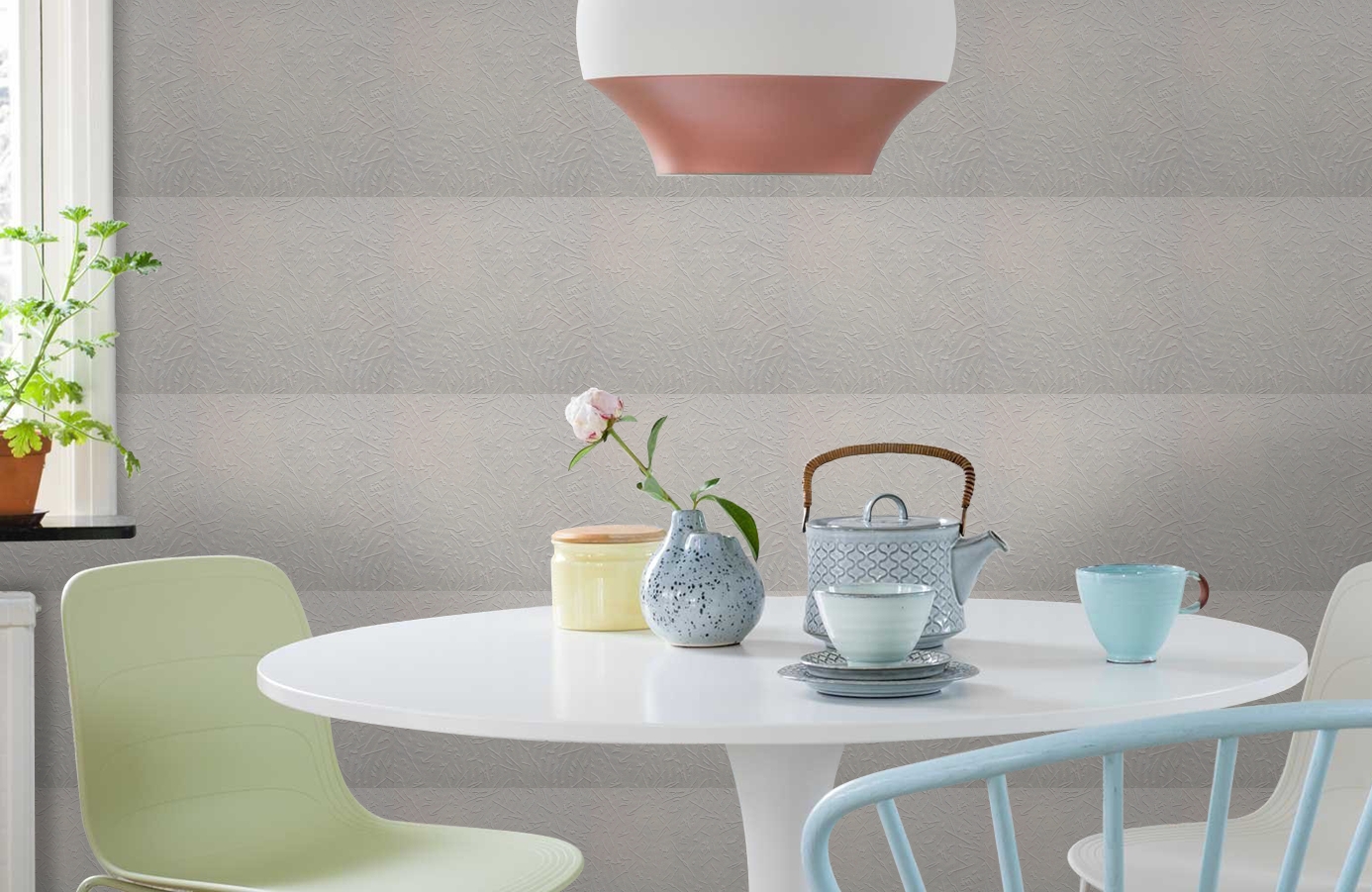 Обои 9407 фото в интерьере кухни