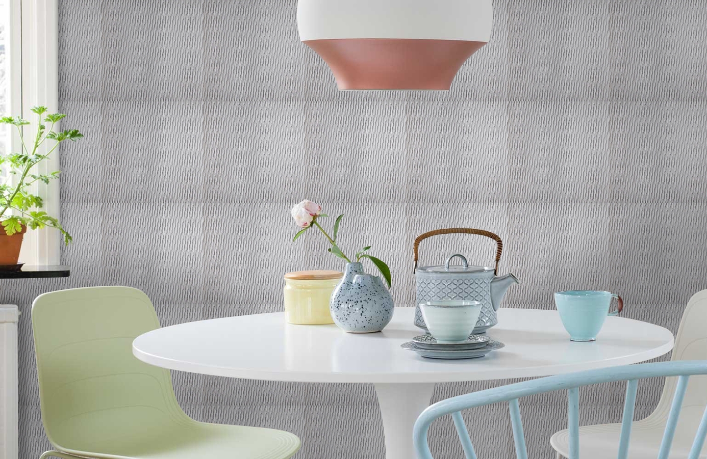 Обои 9409 фото в интерьере кухни