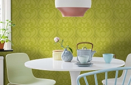 Обои 9429 фото в интерьере кухни превью