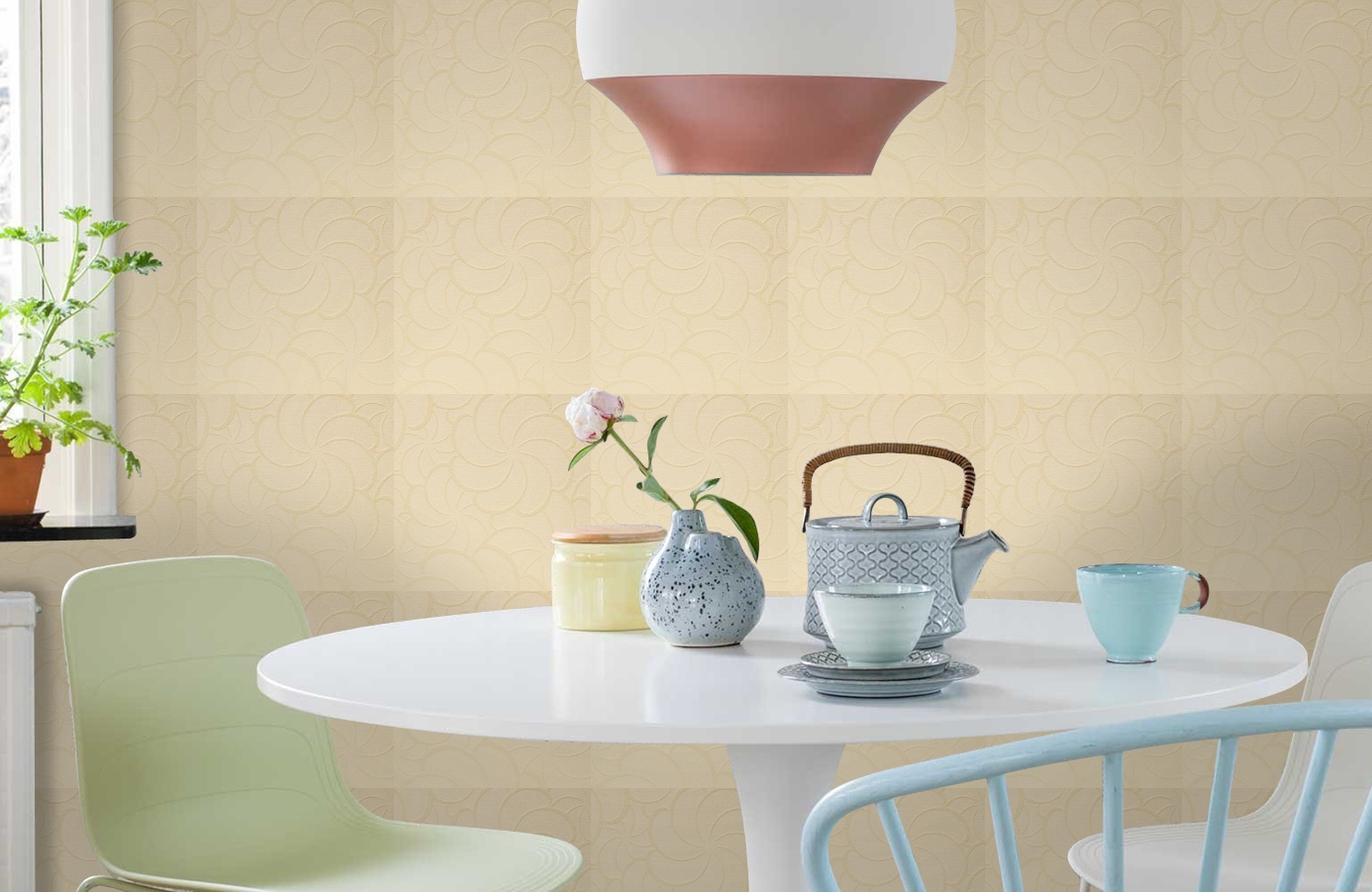 Обои 9460 фото в интерьере кухни