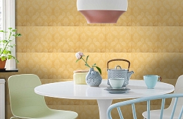 Обои 075846 фото в интерьере кухни превью