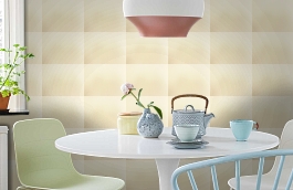 Обои 077109 фото в интерьере кухни превью