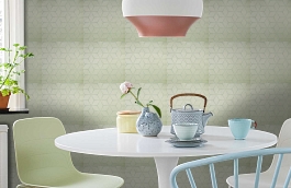 Обои 078670 фото в интерьере кухни превью