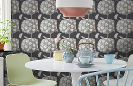 Обои 1936-905 фото в интерьере кухни превью