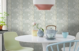 Обои 1939-390 фото в интерьере кухни превью