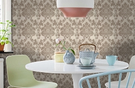 Обои 225005 фото в интерьере кухни превью