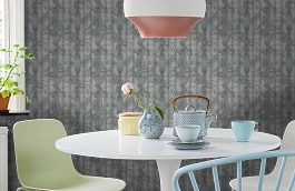 Обои 228075 фото в интерьере кухни превью