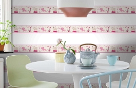 Обои 245400 фото в интерьере кухни превью