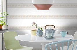 Обои 245714 фото в интерьере кухни превью