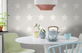 Обои 248128 фото в интерьере кухни превью