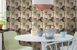 Обои 306330 фото в интерьере кухни превью