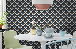 Обои 401950 фото в интерьере кухни превью