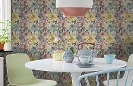 Обои 455649 фото в интерьере кухни превью