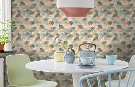 Обои 461060 фото в интерьере кухни превью