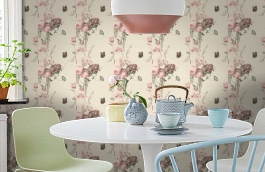 Обои 527636 фото в интерьере кухни превью