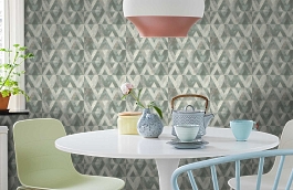 Обои 535501 фото в интерьере кухни превью