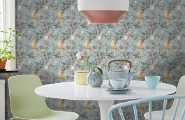 Обои 543339 фото в интерьере кухни превью