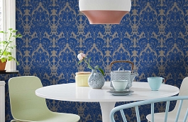 Обои 546415 фото в интерьере кухни превью